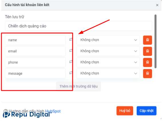HubSpot-Repu-Hướng dẫn tích hợp HubSpot vào Ladipage-Dùng API Key-11