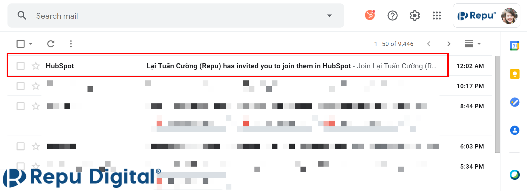 Hướng dẫn kích hoạt tài khoản HubSpot Academy từ Repu - 01
