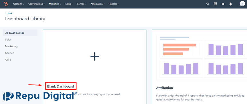 Choose-blank-dashboard