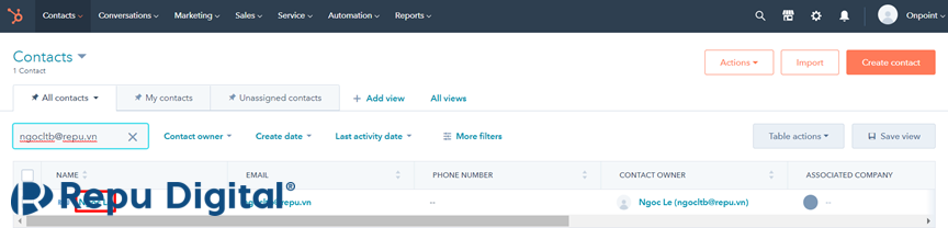 search-contacts-in-Hubspot
